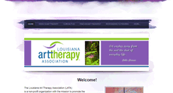 Desktop Screenshot of louisianaarttherapy.org
