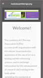 Mobile Screenshot of louisianaarttherapy.org